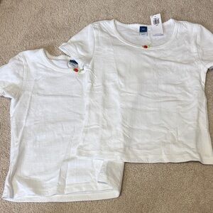 White Kids Shirt by Old Navy- size 8, NWT